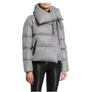 Bacon Puffa Down Jacket Houndstooth